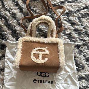 Telfar x Ugg Shearling Mini Bag